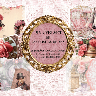 Colección de scrap física Pink Velvet A4