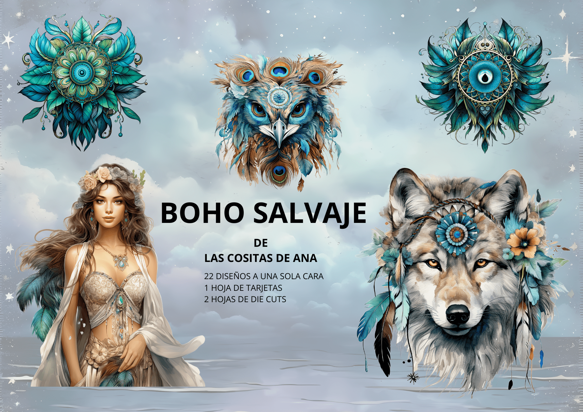 Colección Boho Salvaje (Digital)