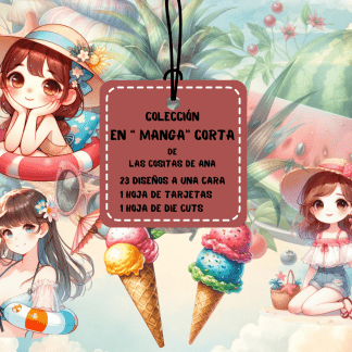 Colección digital de scrap Vacaciones en "Manga" corta