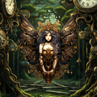 Colección Física 30x30 a una sola cara STEAMPUNK FANTASY