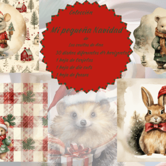 Colección digital A4 horizontal MI PEQUEÑA NAVIDAD