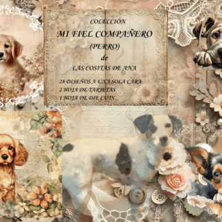 Colección (digital) de scrap MI FIEL COMPAÑERO (PERRO)