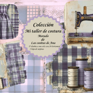 Colección (física) MI TALLER DE COSTURA MORADO