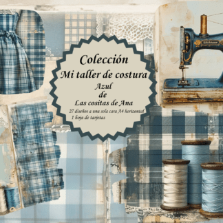 Coleccion ( fisica) MI TALLER DE COSTURA AZUL