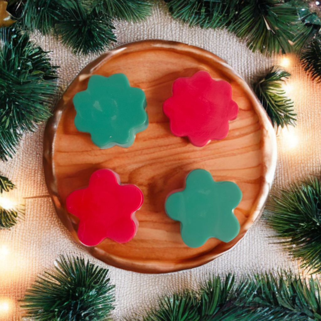 Wax melts Flor de Pascua