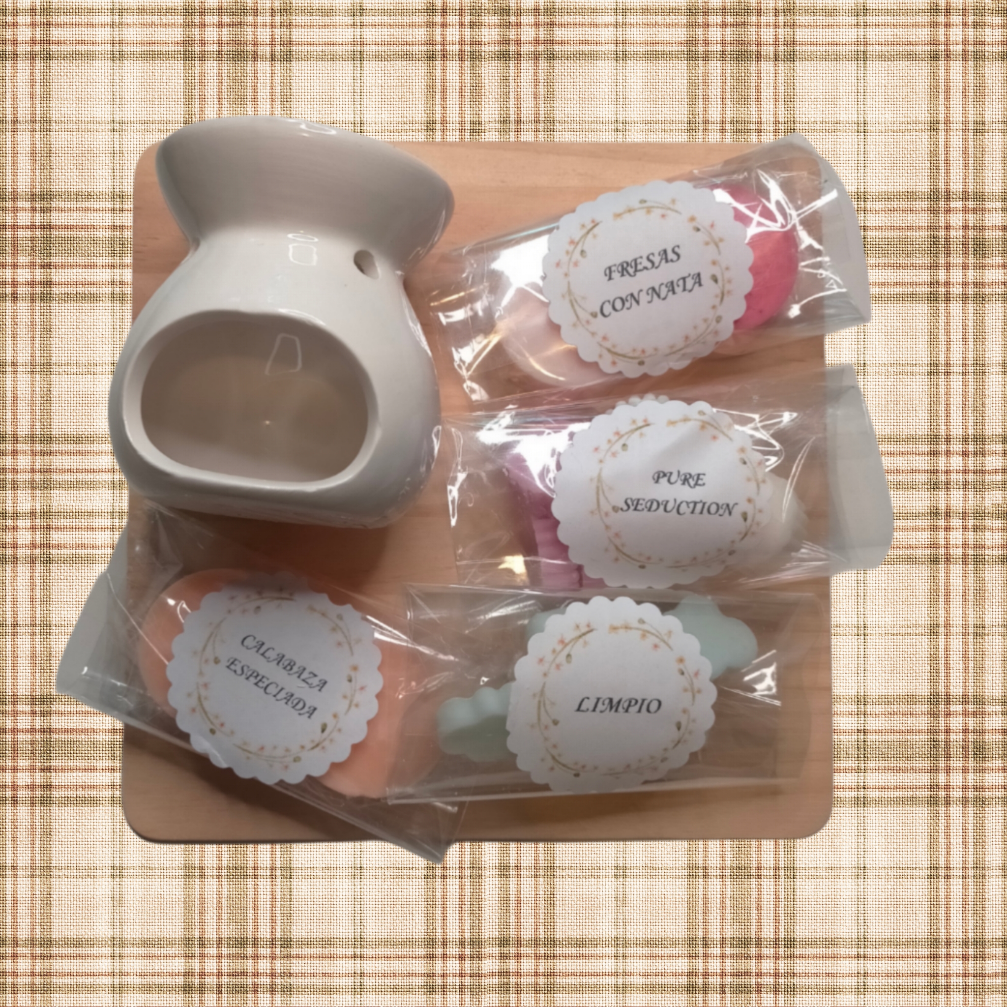 Pack de wax melts " Experiencia Aromática "
