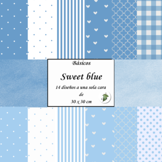 Básicos (impresos)Sweet blue 30x30 cm