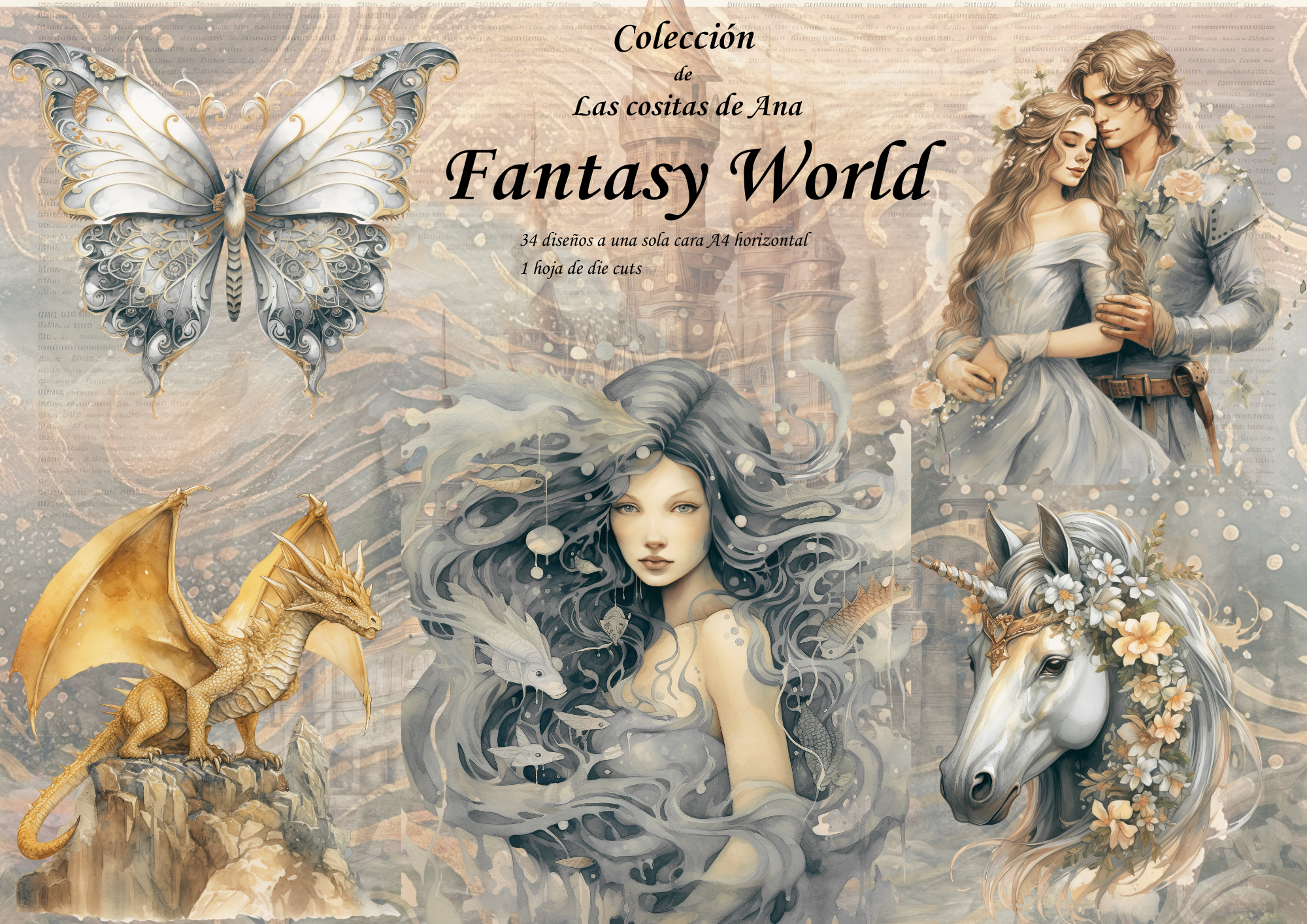 Colección digital Fantasy world