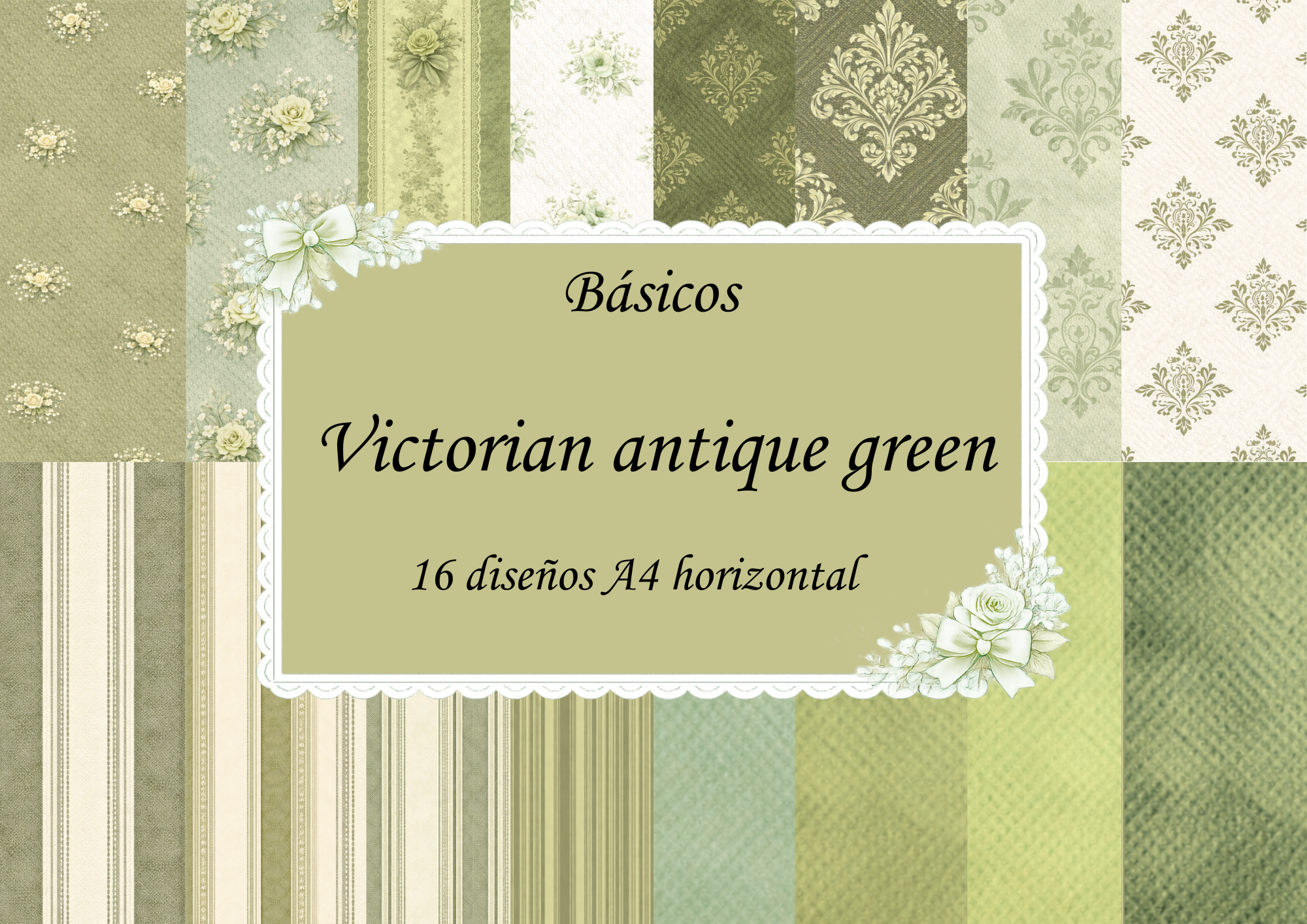 Básicos (físicos) Victorian antique green