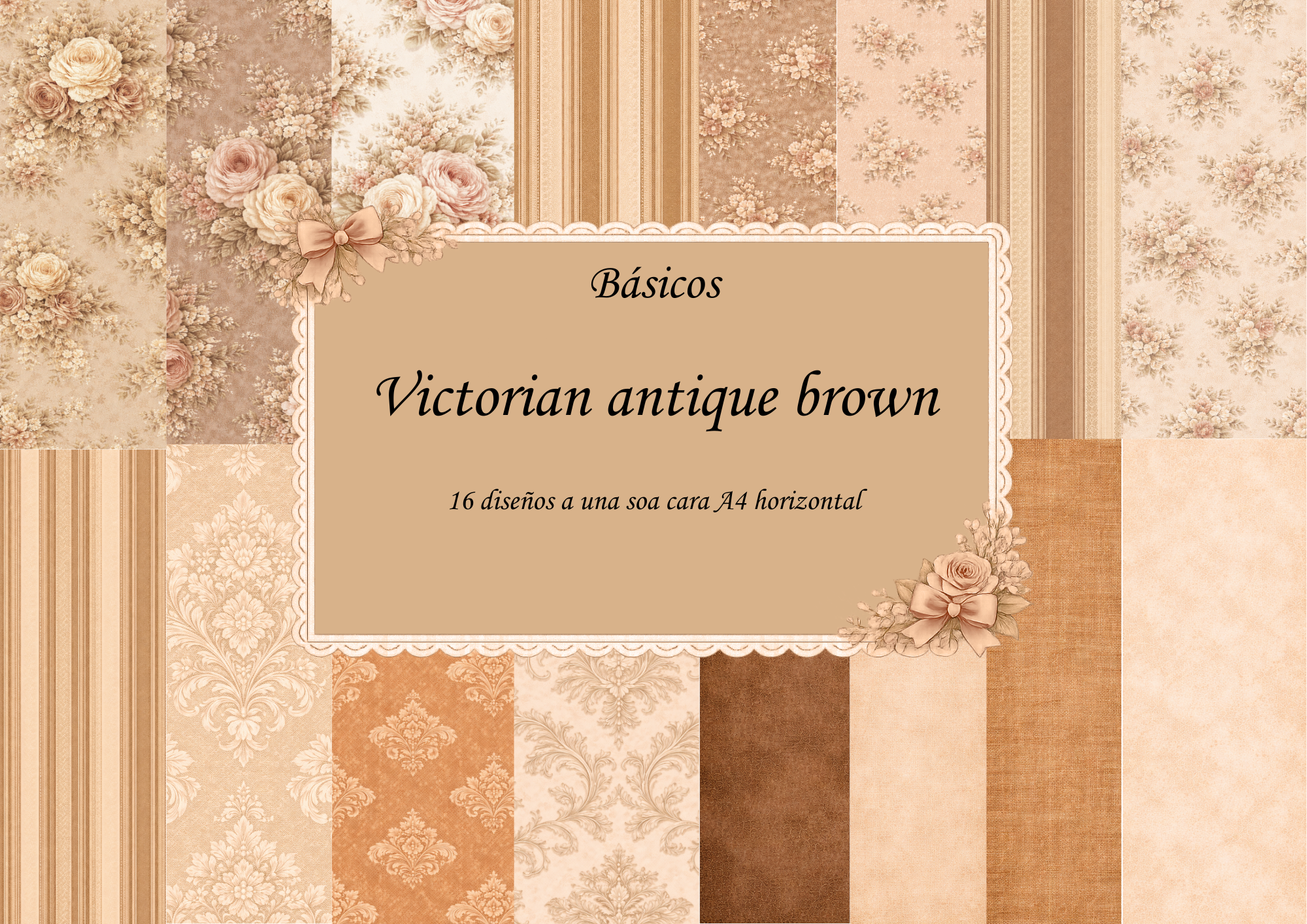 Básicos (físicos) Victorian antique brown