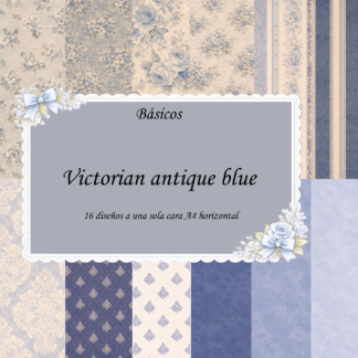 Básicos (físicos) Victorian antique blue