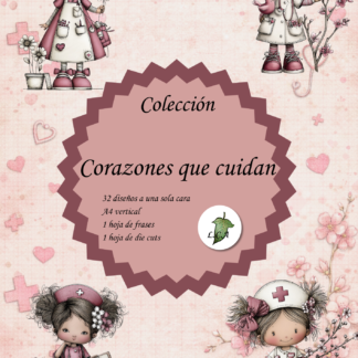 Colección (física) corazones que cuidan rosa