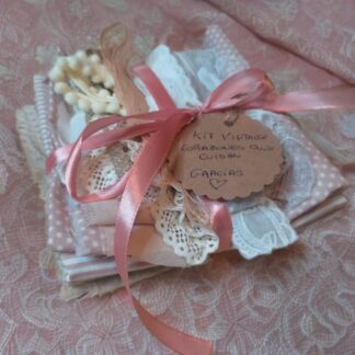 kit  corazones que curan vintage