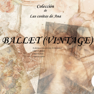 colección digital Ballet vintage