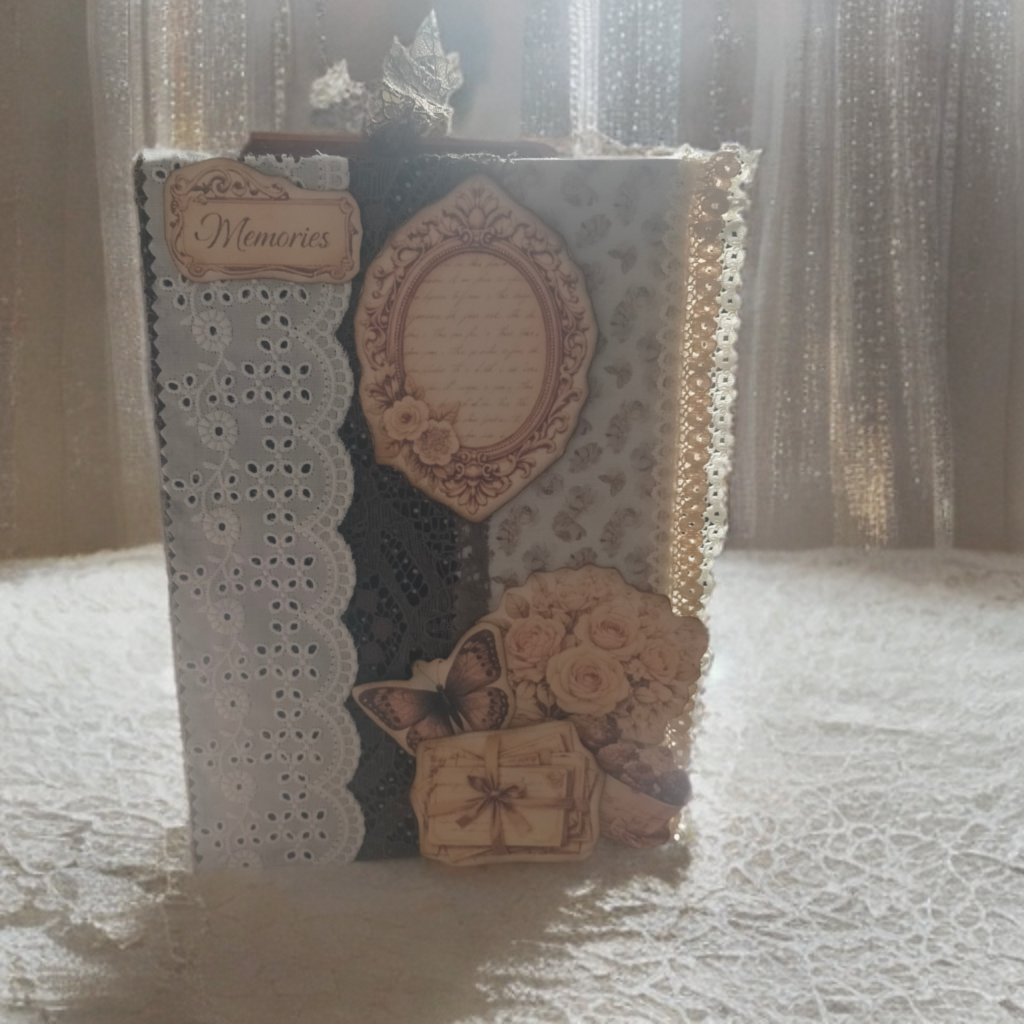 Taller On-line journal Victorian antique brown