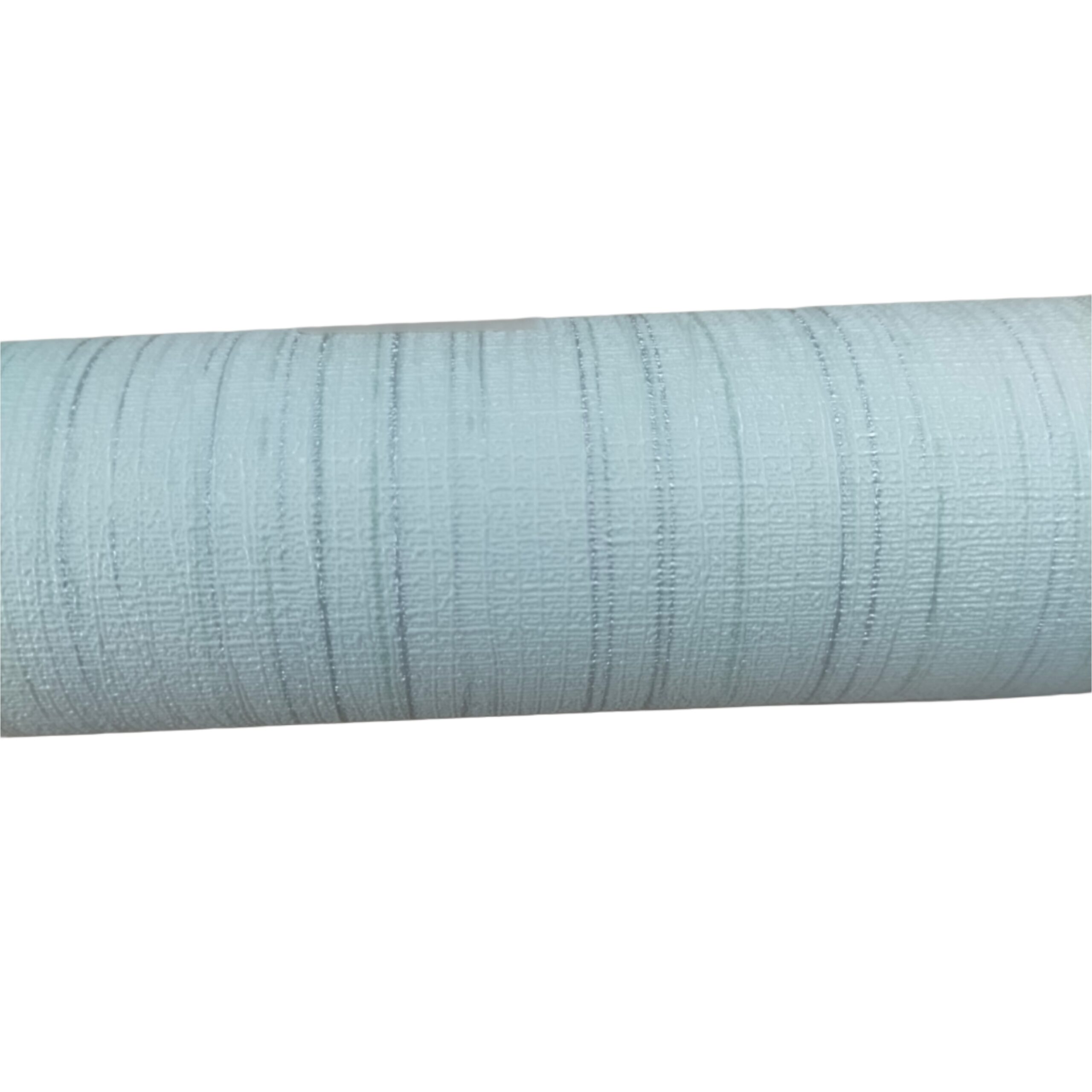 Tesoro verde mint efecto lino con lineas plata