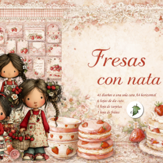 Colección física Fresas con nata