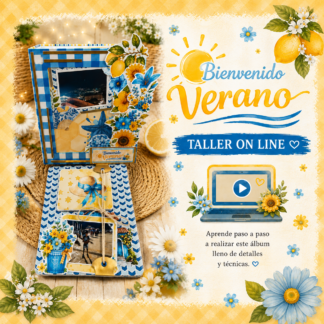 Taller Álbum de scrap Bienvenido verano