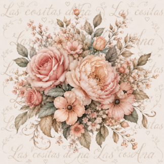 Transfer DTF textil Bouquet sueños de Hadas