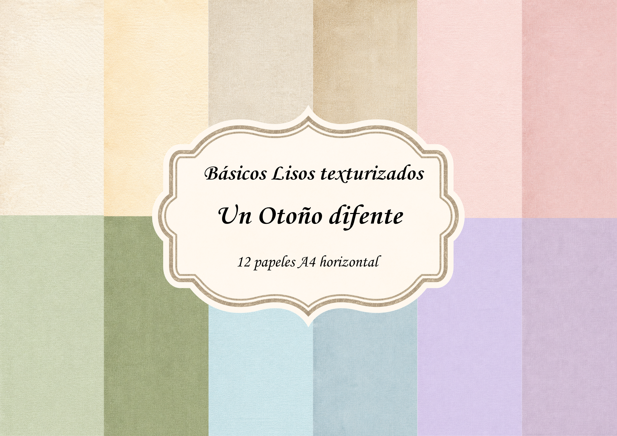 Básicos(digitales) texturizados Un otoño diferente